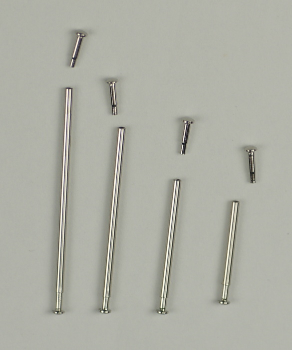 Tube Friction Pin Pins Clasps Straps Bracelets Rivet Ends 10mm 24mm